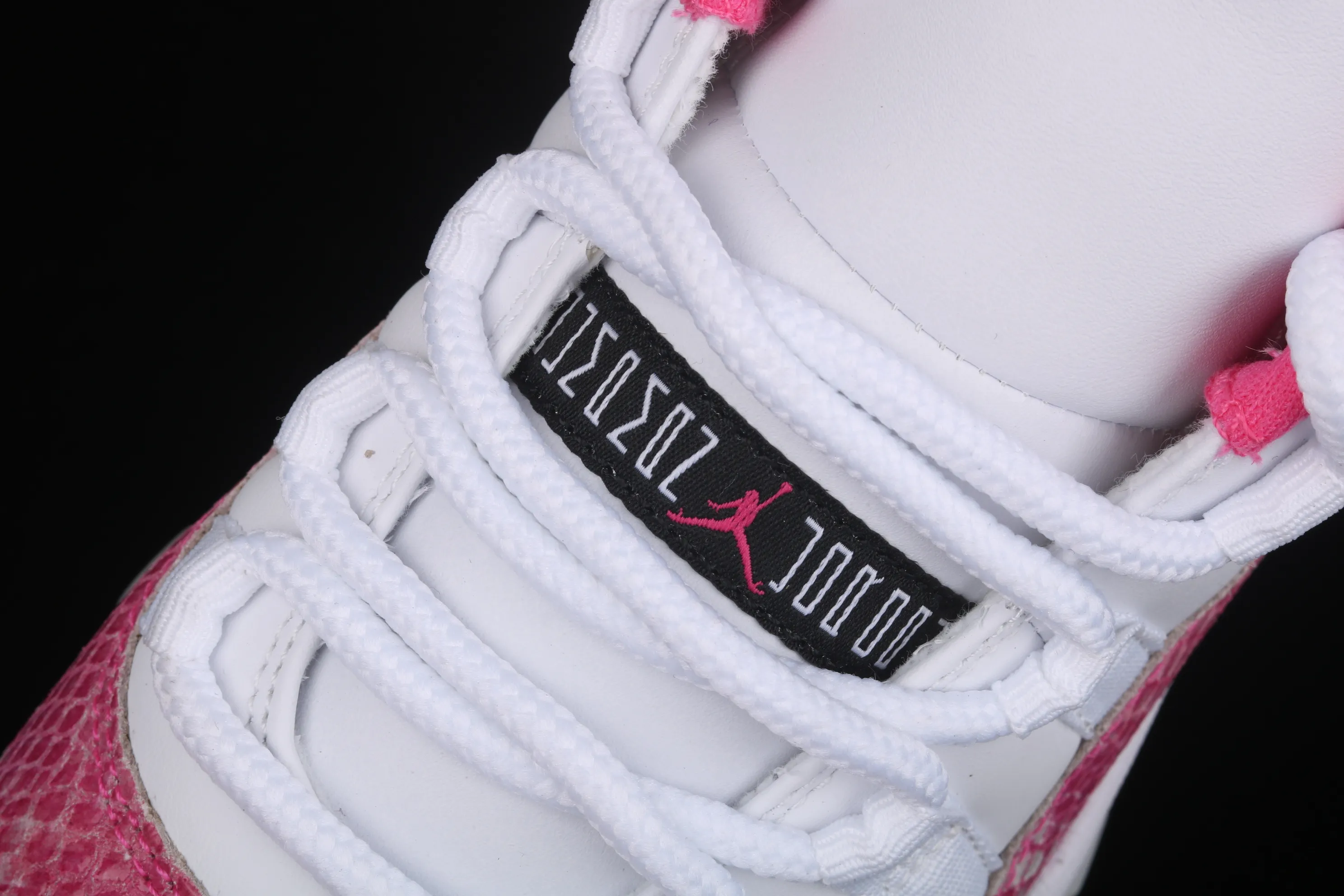 All categories Air Jordan Jordan series basketball shoes Air Jordan 11 Air Jordan 11 Low Retro "Snakeskin" "Pink snake pattern" AH7860-106